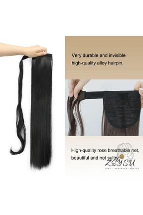 کلاه گیس مشکی زنانه Zeysum - کد 871324812