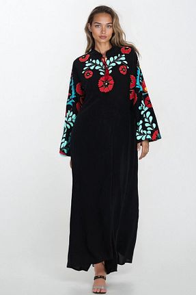 لباس سایز بزرگ رنگی زنانه ویسکون VAGGON - کد 948534299