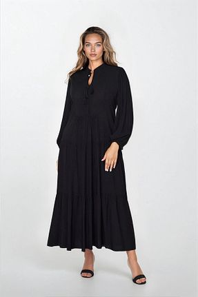 لباس سایز بزرگ رنگی زنانه ویسکون VAGGON - کد 948506879