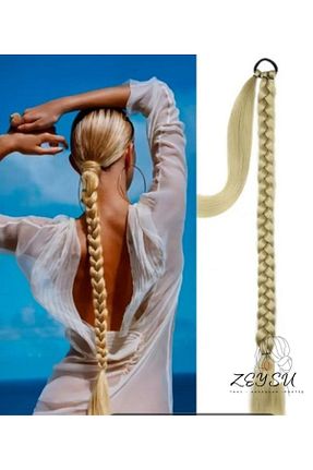 کلاه گیس زرد زنانه Zeysum - کد 928498450