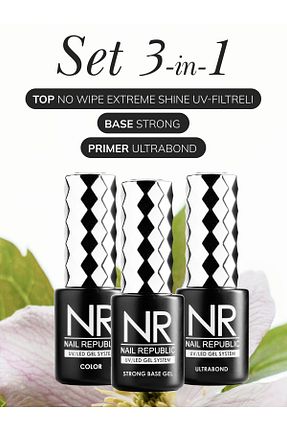 لاک ناخن دائمی سفید Nail Republic - کد 232185588