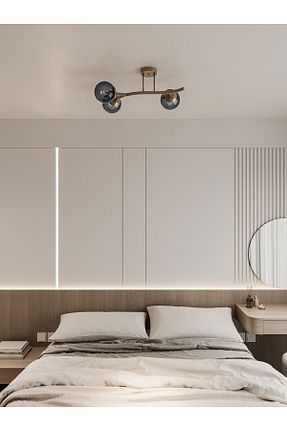 لوستر طوسی فلزی avizade - کد 948453294