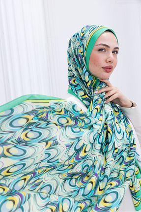 شال رنگی زنانه پلی استر DELMARVOGUE - کد 898525940