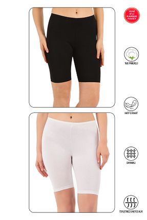 ساق شلواری مشکی زنانه پنبه - الاستین ÖZKAN underwear - کد 931283164