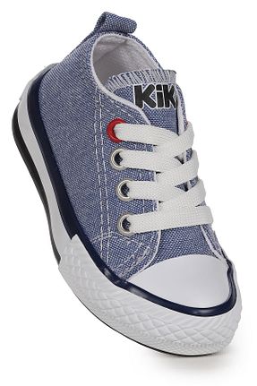 کفش اسنیکر آبی بچه گانه بند دار Kiko Kids - کد 838813022