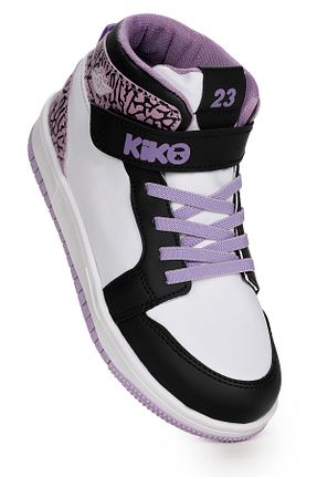 کفش اسنیکر مشکی بچه گانه چسبی Kiko Kids - کد 836493012