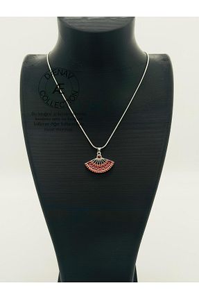 گردنبند جواهر سفید زنانه استیل ضد زنگ Daynav - کد 934793014