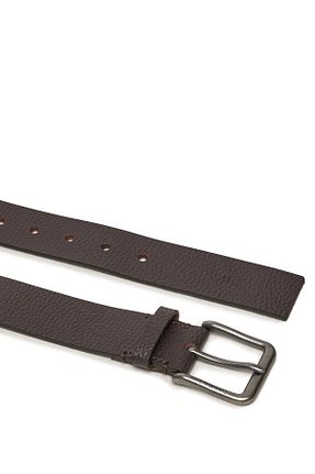 کمربند قهوه ای مردانه چرم خالص Calvin Klein - کد 929839103