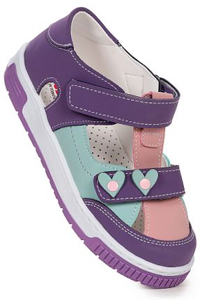 کفش پیاده روی بنفش بچه گانه میکروفیبر Kiko Kids - کد 814518409
