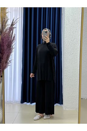 ست بالاتنه و پائین تنه حجاب رنگی زنانه رگولار MİHRA STORE - کد 940992092