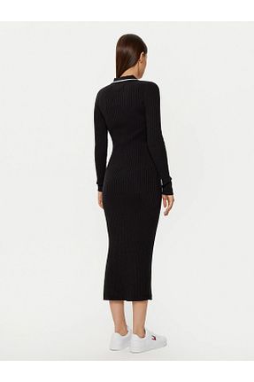 لباس مشکی زنانه بافتنی Tommy Hilfiger - کد 885088289