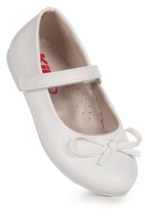 بابت سفید بچه گانه چرم مصنوعی Kiko Kids - کد 754790831