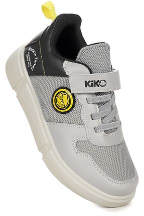 کفش پیاده روی طوسی بچه گانه میکروفیبر Kiko Kids - کد 757277335