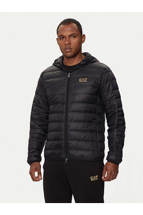 کاپشن مشکی مردانه رگولار Emporio Armani - کد 898529476