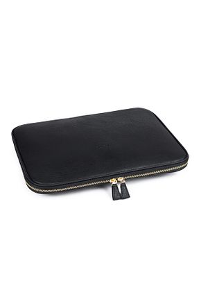 کیف لپ تاپ و مدارک مشکی زنانه چرم مصنوعی mussen - کد 903289112