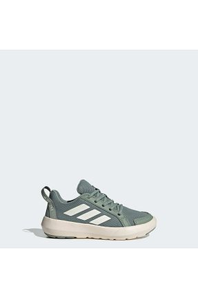 کفش اسنیکر سبز زنانه بند دار adidas - کد 887265176