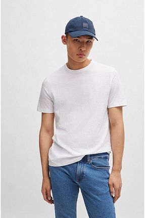 تیشرت سفید مردانه Relaxed Hugo Boss - کد 861342251