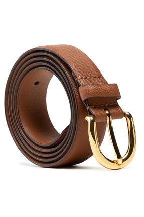 کمربند قهوه ای زنانه چرم مصنوعی Ralph Lauren - کد 888676346