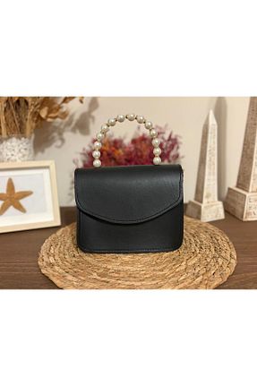 کیف دستی مشکی زنانه سایز متوسط ASNUR BUTİK - کد 754653683