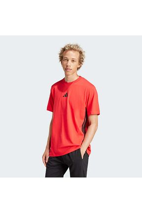 تیشرت اسپرت قرمز مردانه رگولار adidas - کد 887266502
