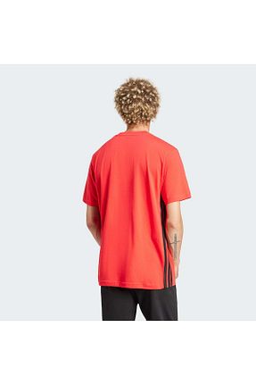 تیشرت اسپرت قرمز مردانه رگولار adidas - کد 887266502