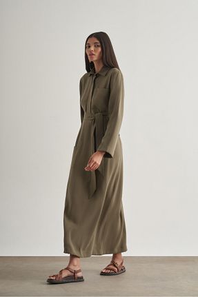 لباس خاکی زنانه بافتنی Mizalle - کد 942593283