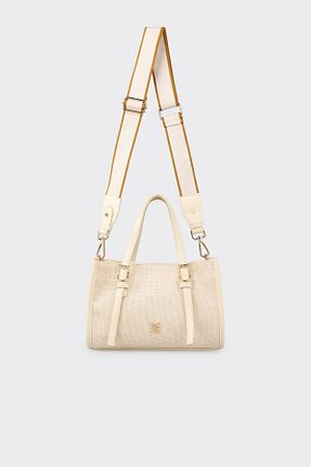 کیف دستی بژ زنانه پارچه ای Elle - کد 927748519