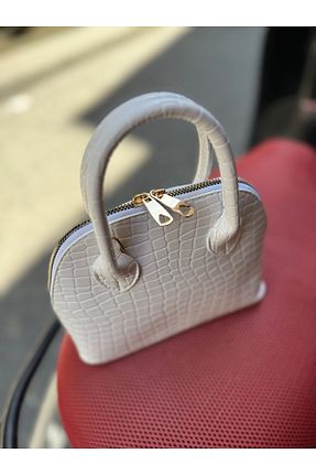 کیف دوشی سفید زنانه چرم مصنوعی ZEYS - کد 924254543