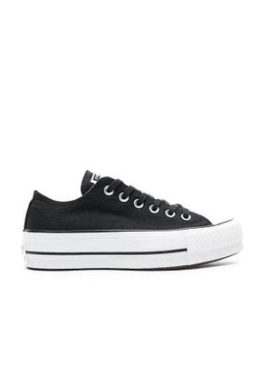 کفش اسنیکر مشکی زنانه بند دار Converse - کد 5853216
