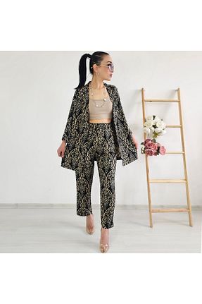 کیمونو و کافتان قهوه ای زنانه لیکرا Altı Üstü Butik - کد 863640000