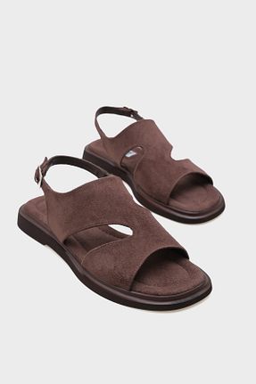 صندل قهوه ای زنانه پاشنه تخت Capone Outfitters - کد 941152881