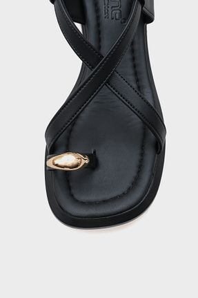 صندل مشکی زنانه پاشنه نازک Capone Outfitters - کد 945446751