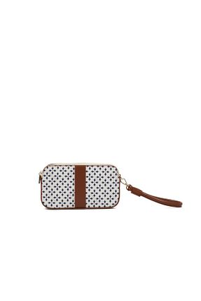 کیف دستی نباتی زنانه سایز متوسط Laura Ashley - کد 896330848