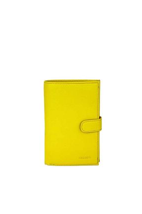 کیف پورتفوی و کلاچ زرد زنانه Grande - کد 926010295