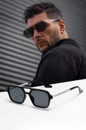 عینک آفتابی مشکی مردانه 52 REN EYEWEAR - کد 741772040