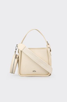 کیف دستی بژ زنانه پارچه ای Elle - کد 906384233