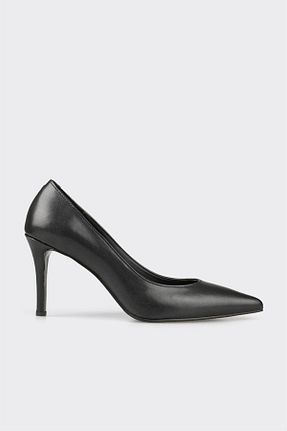کفش استایلیتو مشکی پاشنه نازک Elle - کد 923290660