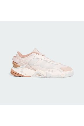 کفش اسنیکر صورتی زنانه بند دار adidas - کد 841344725