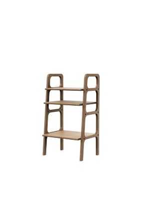 میز عسلی قهوه ای چوب Woodesk - کد 860599603