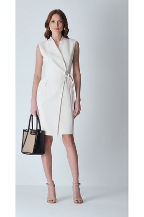 لباس بژ زنانه بافتنی MODA - کد 917818319