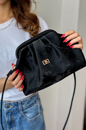 کیف پورتفوی و کلاچ مشکی زنانه جیر Classbag - کد 933341384