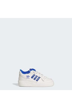 کفش اسنیکر سفید بچه گانه بند دار adidas - کد 893279156
