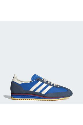 کفش اسنیکر آبی زنانه بند دار adidas - کد 890575285