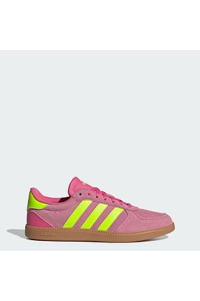 کفش اسنیکر صورتی زنانه بند دار adidas - کد 881630702