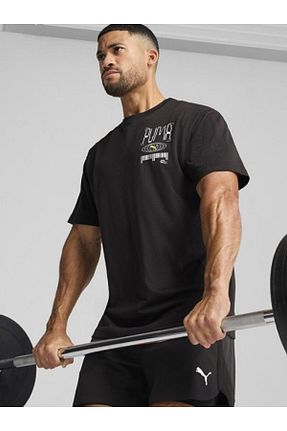 تیشرت اسپرت بنفش زنانه Relaxed Puma - کد 886842806