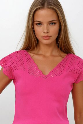 بلوز رنگی زنانه Ajurlu VAGGON - کد 947501614