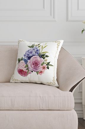 کوسن و روکش کوسن صورتی جیر Pillow Home - کد 947534380