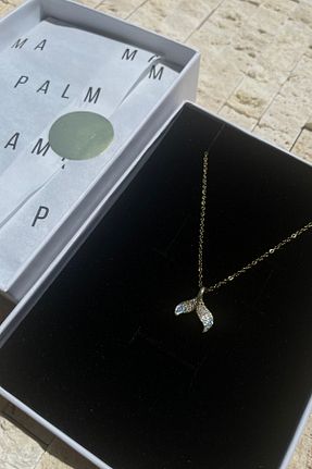 گردنبند استیل ( فولاد ) زرد بچه گانه استیل (فولاد) PALM MAMA JEWELRY - کد 947523800