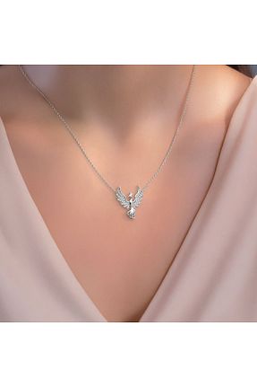 گردنبند نقره رنگی زنانه 925 عیار Indigo Takı - کد 947557512