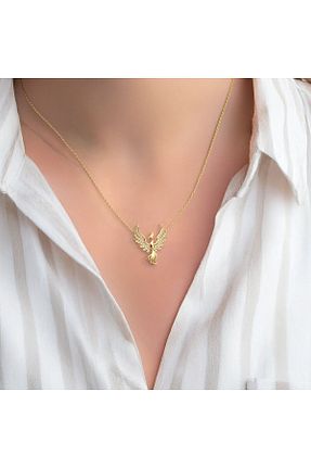 گردنبند نقره رنگی زنانه 925 عیار Indigo Takı - کد 947552090